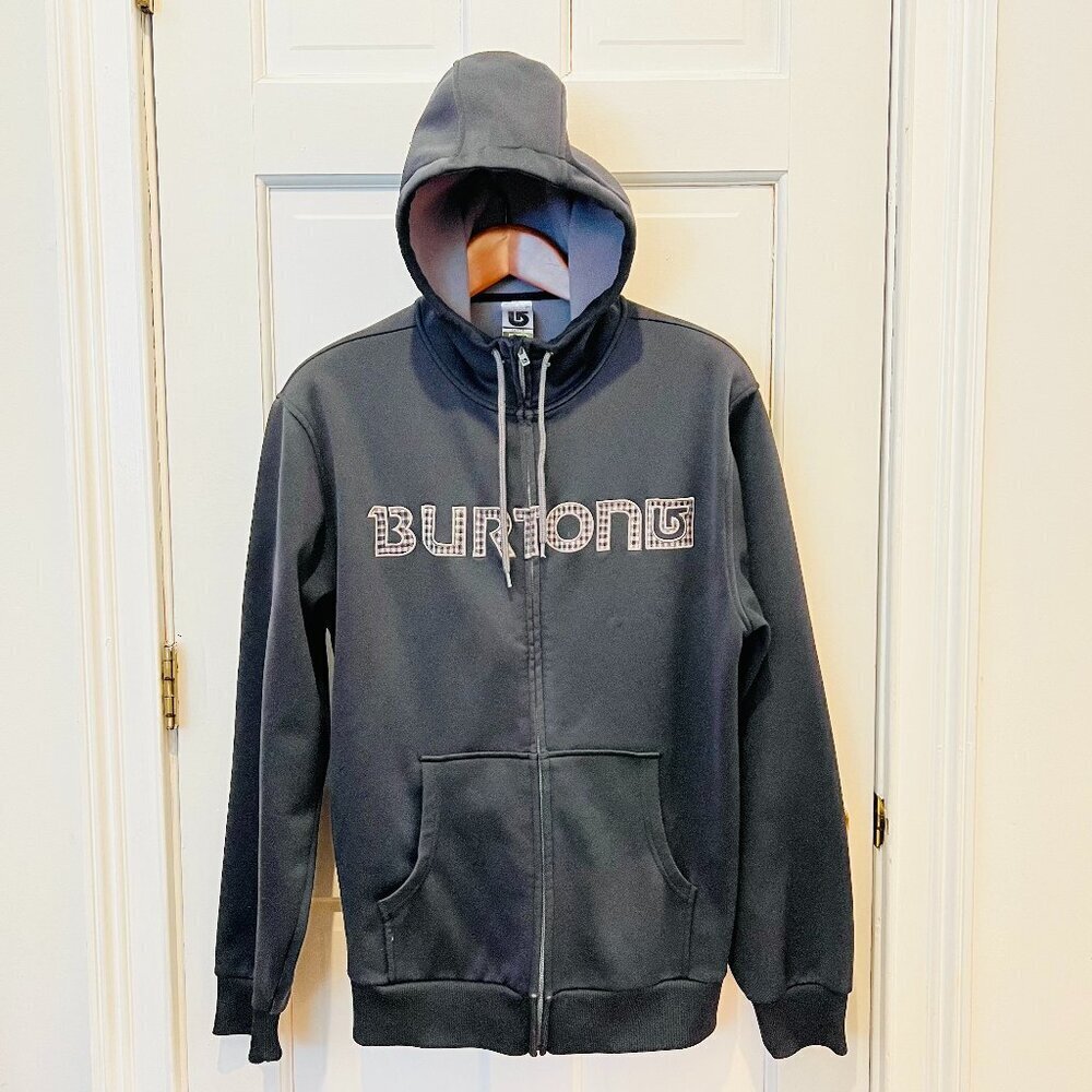 Burton Dryride Men's Hoodie Full Zip Jacket Size Large - Picture 2 of 16
